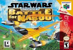 Star Wars Episode I - Battle for Naboo (USA) Box Scan